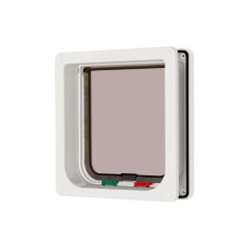 Cat Mate Freilauftür Cat Mate 4-Wege mit Tunnel bis 50 mm, Weiss