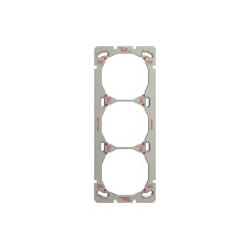 Feller EDIZIOliv Befestigungsplatte 3 x 1 oder 1 x 3 Senkrecht oder Waagrecht Feller EDIZIOliv Befestigungsplatte 3 x 1 oder 1 x 3 Senkrecht oder Waagrecht