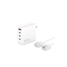 4smarts Ladegerät GaN Flex Pro 100W 3 USB-C+1 USB-A Travel Edition