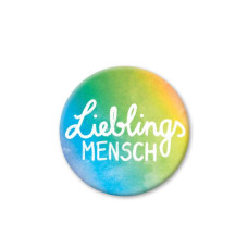 Cart Haftmagnet Lieblingsmensch 1 Stück, Mehrfarbig