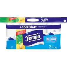 Tempo Toilettenpapier Classic 16 Rollen, 3-lagig, Weiss Tempo Toilettenpapier Classic 16 Rollen, 3-lagig, Weiss