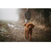 Hunter Geschirr Maldon UP L orange/grau