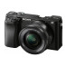 Sony Fotokamera Alpha 6100 Kit 16-50mm Schwarz Sony Fotokamera Alpha 6100 Kit 16-50mm Schwarz