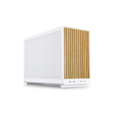 Lian Li PC-Gehäuse A3-mATX Wood Edition Buche, Weiss