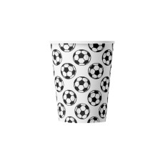 Braun + Company Einwegbecher Football 250 ml 10 Stück Braun + Company Einwegbecher Football 250 ml 10 Stück