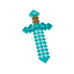 Disguise Minecraft Plastic Replica Diamond Sword Blau