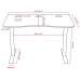 Arozzi Arena Small Gaming Table Schwarz