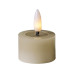 Star Trading LED Teelichter Set 2 Pack Flow 5 cm – Beige Star Trading LED Teelichter Set 2 Pack Flow 5 cm – Beige