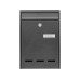 Burgwächter Briefkasten POCKET 5871 E Schwarz