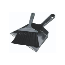 Easy Camp Kehrgarnitur Dustpan and Brush Schwarz Easy Camp Kehrgarnitur Dustpan and Brush Schwarz