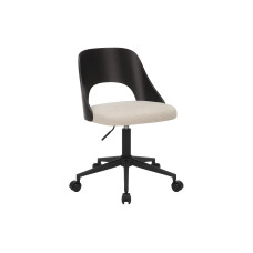 AC Design Bürostuhl Lucy, Schwarz / Weiss
