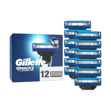 Gillette Rasierklingen Mach3 Turbo 12 Stück