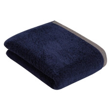 Bugatti Duschtuch Prato 67 x 140 cm, Marine Blau