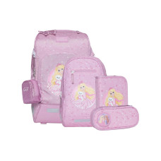 Beckmann Schulrucksack-Set Active Air FLX Rosie, 6-teilig
