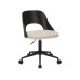 AC Design Bürostuhl Lucy, Schwarz / Weiss