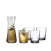 Lyngby Trinkbecher Karaffenset Lissabon 5-teilig, Clear