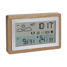 TFA Dostmann Wetterstation Oak Braun