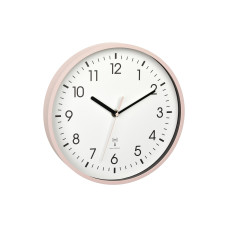 TFA Dostmann Funk-Wanduhr Rosa