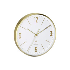 TFA Dostmann Funk-Wanduhr Gold