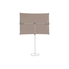 Suncomfort by Glatz Sonnenschirm Flex Roof 195 x 140 cm, Light Taupe