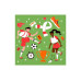 Braun + Company Papierservietten Womens Football 33 cm x 33 cm, 20 Stück Braun + Company Papierservietten Womens Football 33 cm x 33 cm, 20 Stück