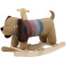Bloomingville Schaukeltier Charlie Hund Braun