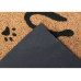 Hanse Home Fussmatte Cat Paws 45 cm x 75 cm, Braun/Schwarz