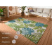 Hanse Home Teppich Tropical Leaves 80 cm x 165 cm, Grün/Türkis Hanse Home Teppich Tropical Leaves 80 cm x 165 cm, Grün/Türkis