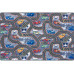Hanse Home Spielteppich Race Track 160 x 240 cm, Grau