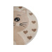 Hanse Home Spielteppich Cat 140 cm, Beige