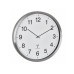 TFA Dostmann Funk-Wanduhr XXL Silber