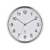 TFA Dostmann Funk-Wanduhr XXL Silber
