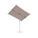 Suncomfort by Glatz Sonnenschirm Flex Roof 195 x 140 cm, Light Taupe