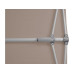 Suncomfort by Glatz Sonnenschirm Flex Roof 195 x 140 cm, Light Taupe