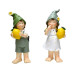 Dameco Dekofigur Kinder mit Zitrone 2er Set Dameco Dekofigur Kinder mit Zitrone 2er Set