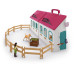 Schleich Spielfigurenset Horse Club Offenstall Kleines Hufeisen