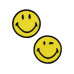 Mono-Quick Aufbügelbild Smiley classic 2 Stück
