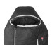 Grüezi Bag Schlafsack Synpod Fusion Zero 185 Nylon, Dark Asphalt
