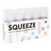 Rico Design Squeeze Acrylic Marker 5 x 60 ml, Pastellfarben