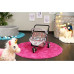 Knorrtoys Zwillingspuppenwagen Star Grey Pink