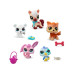 BANDAI Littlest Pet Shop Set 5 Pets Bergwelt & Accessoires