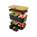 Umami Lunchbox Nestable L Bamboo Black Premium Umami Lunchbox Nestable L Bamboo Black Premium