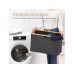 Hennez Wäschekorb Adrian 60 l, Anthrazit/Nature Hennez Wäschekorb Adrian 60 l, Anthrazit/Nature