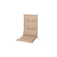 COCON Stuhlauflage Hochlehner Outdoor 118 x 50 x 5 cm, Beige
