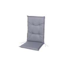 COCON Stuhlauflage Hochlehner Outdoor 118 x 50 x 5 cm, Grau