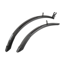 M-Wave Schutzblech Mud Max F+R ADJ S Schwarz M-Wave Schutzblech Mud Max F+R ADJ S Schwarz