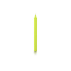 balthasar Stabkerze 27.5 cm x 2.2 cm, Neongelb, 16 Stück