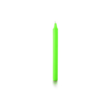 balthasar Stabkerze 27.5 cm x 2.2 cm, Neongrün, 16 Stück