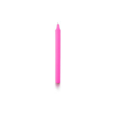 balthasar Stabkerze 27.5 cm x 2.2 cm, Neonpink, 16 Stück