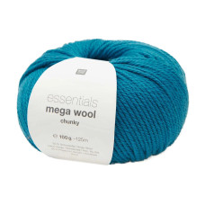 Rico Design Wolle Essentials Mega Wool chunky 100 g, Türkis